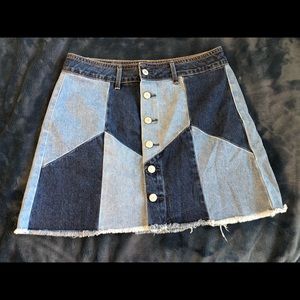 AE PATCHWORK SKIRT